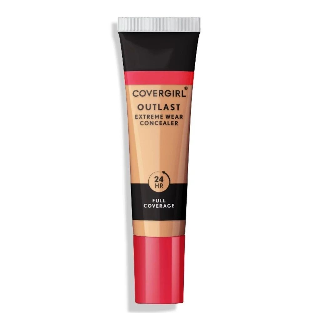 COVERGIRL Outlast Extreme Wear Concealer, Natural Beige, .3 fl oz, Full Coverage